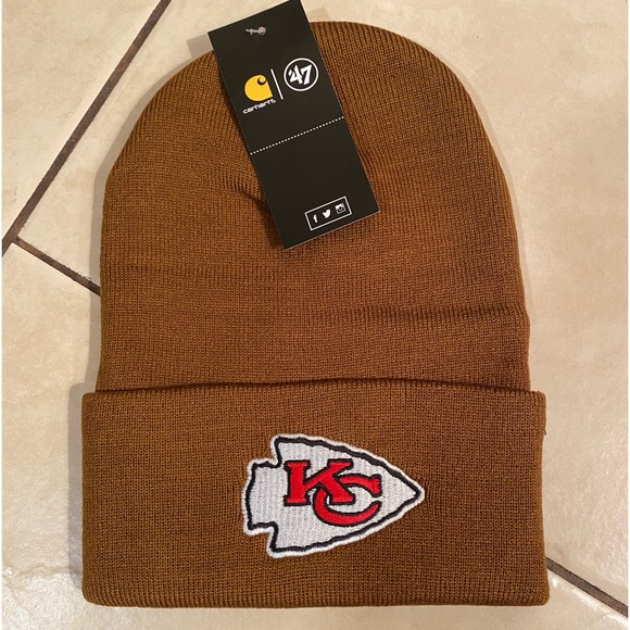 Kansas City Chiefs Winter Hat Unisex - Picture 1 of 2